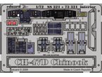 Eduard 1:72 Interior elements for CH-47D Chinook / Trumpeter