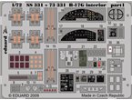 Eduard 1:72 Elementy wnętrza do Boeing B-17G dla Academy / cz.1