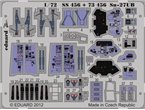 Eduard 1:72 Interior elements for Sukhoi Su-27UB / Trumpeter