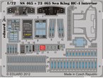 Eduard 1:72 Elementy wnętrza do Sea King HC-4 dla Dragon Cyber Hobby