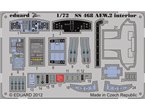 Eduard 1:72 Elementy wnętrza do Sea King AEW.2 dla Dragon Cyber Hobby