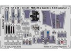 Eduard 1:72 Interior elements for MiG-29A Izdeliye 9-12 / Trumpeter 01674 