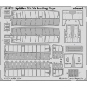 Eduard 1:48 BIG SIN Supermarine Spitfire Mk.Vb dla Airfix 5125