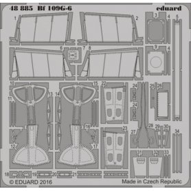 Eduard 1:48 BIG SIN Messerschmitt Bf 109 G-6 essential dla Eduard 82111