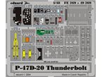 Eduard 1:48 Republic P-47 D-20 Thunderbolt dla Hasegawa