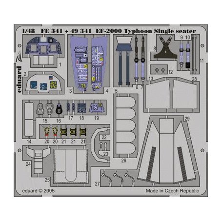 EF-2000 Typhoon Single Seater ITALERI