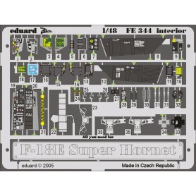 Eduard 1:48 Elementy wnętrza do F-18E Super Hornet dla Revell