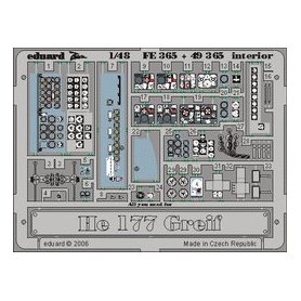 Eduard 1:48 Elementy wnętrza do Heinkel He-177 Greif dla MPM