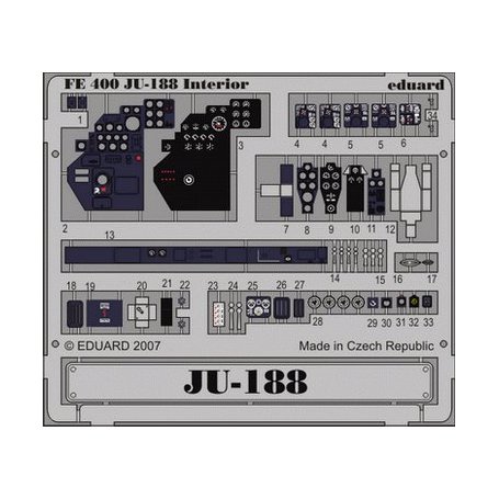 Ju 188E interior S.A. DRAGON