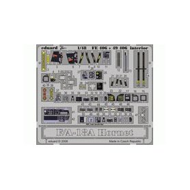 Eduard 1:48 Elementy wnętrza do F/A-18A Hornet dla Hobby Boss