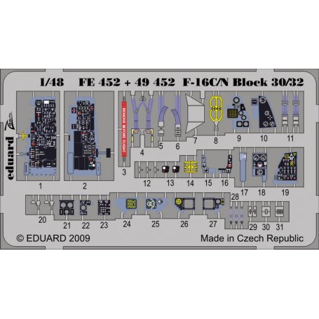 F-16C/N Block 30/32 S.A. TAMIYA