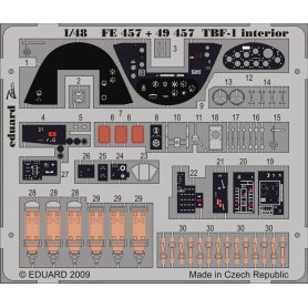 Eduard 1:48 Elementy wnętrza do TBF-1 dla Hobby Boss