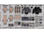 Eduard 1:48 Interior elements for Messerschmitt Bf-110D / Dragon