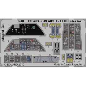 F-111E interior S.A. HOBBY BOSS