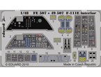 Eduard 1:48 Interior elements for F-111E / Hobby Boss 