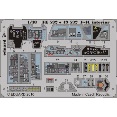 F-4C interior S.A. HASEGAWA