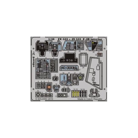 F-4B interior S.A. HASEGAWA