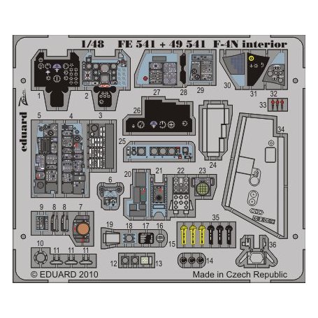 F-4N interior S.A. HASEGAWA