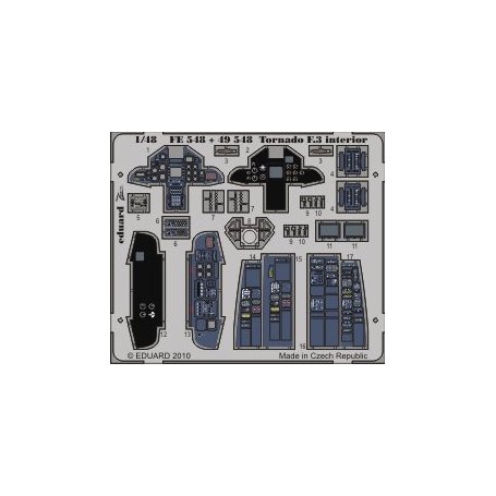 Tornado F.3 interior S.A. HOBBY BOSS