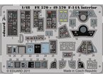 Eduard 1:48 Interior elements for Grumman F-14A Tomcat / Hobby Boss