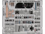Eduard 1:48 Elementy wnętrza do Supermarine Seafire F.XVII dla Airfix