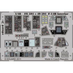 F-14B interior S.A. HOBBY BOSS