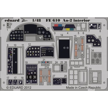 An-2 interior S.A. HOBBY BOSS