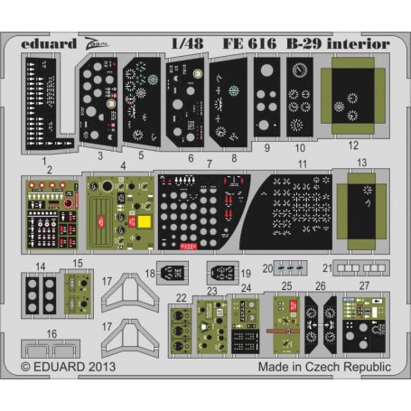 B-29 interior S. A. MONOGRAM