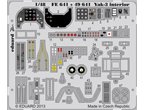 Eduard 1:48 Interior elements for Yakolev Yak-3 / Zvezda 