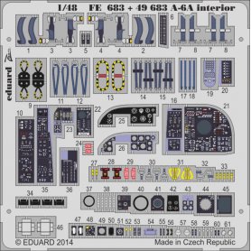 A-6A interior S.A.Hobby Boss