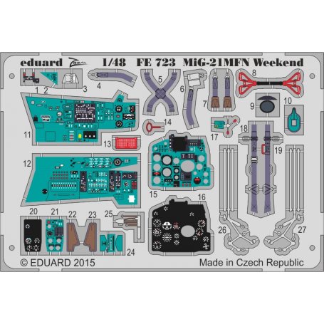 MiG-21MFN Weekend Eduard