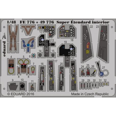 Super Étendard interior KINETIC K48061