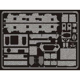 Eduard BIG 1:35 Pz.Kpfw.IV Ausf.J mesh Schurzen i Zimmerit dla Tamiya