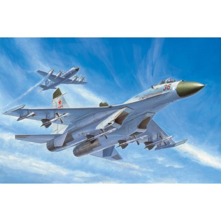 Trumpeter 1:72 Sukhoi SU-27 wczesna wersja