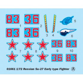 TRUMPETER 01661 SU-27 EARLY FIGHTER