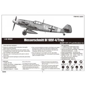 Trumpeter 1:32 Messerschmitt Bf-109 F-4 Trop
