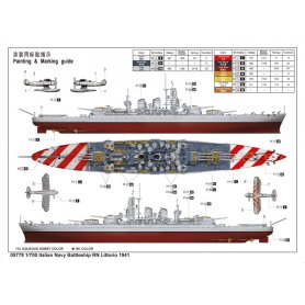Trumpeter 1:700 RN Littorio 1941