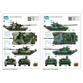 Trumpeter 1:35 T-72BM model 1990 MBT