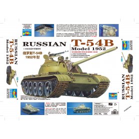Trumpeter 1:35 T-54B model 1952