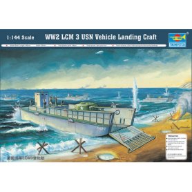 Trumpeter 1:144 00102 WW2 LCM 3 US Navy Vehicle Landing Craft