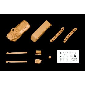 Trumpeter 1:144 00103 USMC Amphibious Armor AAVP7A1
