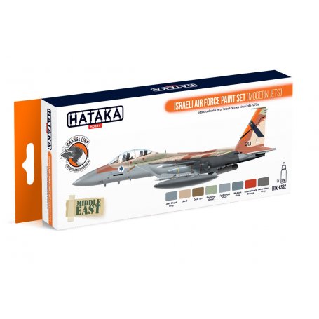 Hataka HTK-CS62 Israeli Air Force Paint set modern