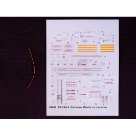 TRUMPETER 1:35 00206 SA-2 Guideline Missile on Launcher