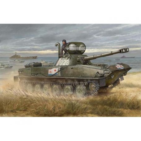 TRUMPETER 1:35 00381 RUSSIAN PT-76B AMPHIBIOUS TANK