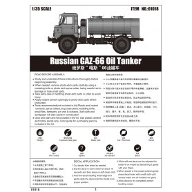 Trumpeter 1:35 Cysterna GAZ-66