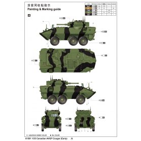 Trumpeter 1:35 Canadian AVGP COUGAR 6x6 wczesna wersja