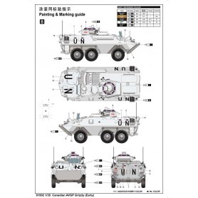 Trumpeter 1:35 Canadian AVGP Grizzly 6x6 wczesna wersja