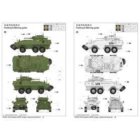 Trumpeter 1:35 Canadian Cougar 6x6 AVGP wersja poprawiona