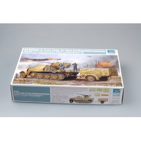 Trumpeter 1:35 3,7cmFlak auf Selbstfahrlafette Sd.Kfz.7/2 późna wersja w/SD.Anhanger 52