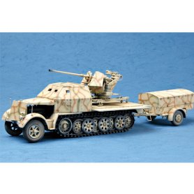 Trumpeter 1:35 3,7cmFlak auf Selbstfahrlafette Sd.Kfz.7/2 późna wersja w/SD.Anhanger 52